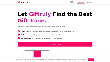 Нейросеть Giftruly - Полезные ИИ