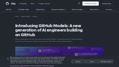 Нейросеть GitHub Models - Разработка ПО,Open Source