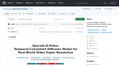 Нейросеть Upscale-A-Video - Open Source,Скоро релиз