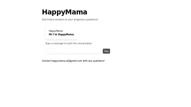 Нейросеть Happy Mama - Здоровье