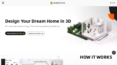 Нейросеть Homestyler AI - 3D и анимация