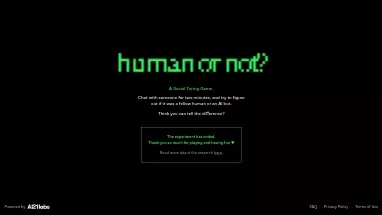 Нейросеть Human or Not? - Развлечения,Игры