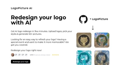 Нейросеть LogoPicture AI - Генерация изображений,Генерация логотипа
