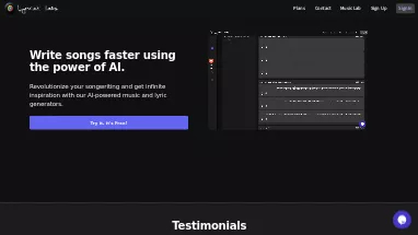 Нейросеть Lyrical Labs - Музыка