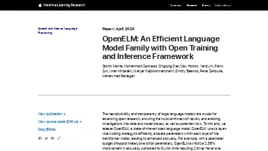 Нейросеть OpenELM by Apple - Модель LLM