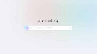 Нейросеть Mindfulq - Продуктивность,Поисковые системы