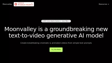 Нейросеть Moonvalley AI - Генерация видео