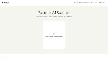 Нейросеть Resume Scanner - Расширения ChatGPT,Управление персоналом