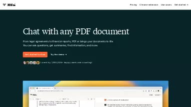 Нейросеть PDF.ai - Суммаризация текста,Продуктивность,Образование,Чат-бот,Наука и исследования