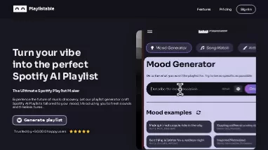 Нейросеть Playlistable - Музыка