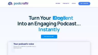 Нейросеть Podcraftr - Генерация голоса