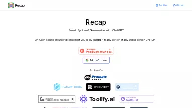 Нейросеть Recapext - Суммаризация текста,Продуктивность,Образование,Наука и исследования