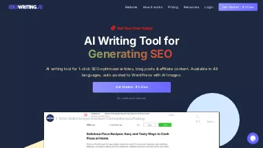 Нейросеть SEOWriting AI - Копирайтинг,Маркетинг,Генерация текста