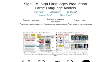 Нейросеть SignLLM - Скоро релиз,Модель LLM