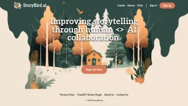 Нейросеть StoryBird - Сторителлинг