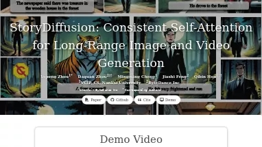 Нейросеть StoryDiffusion - Open Source,Генерация изображений