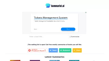 Нейросеть Summarist - Суммаризация текста,Продуктивность,Образование