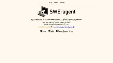 Нейросеть SWE-agent - Автономные ИИ,Разработка