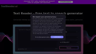 Нейросеть Text Reader - Генерация голоса