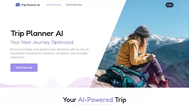 Нейросеть Tripplanner AI - Продуктивность,Путешествия