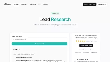 Нейросеть AI Lead Research - Маркетинг