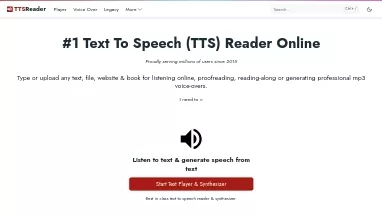 Нейросеть TTS Reader - Генерация голоса