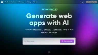 Нейросеть AI App Generator - No Code/Low Code