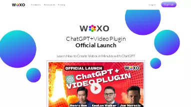 Нейросеть WOXO VidGPT - Генерация видео