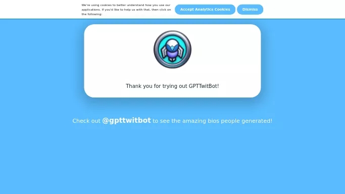 Gpt twit-bot — бесплатная нейросеть   для SMM. 
