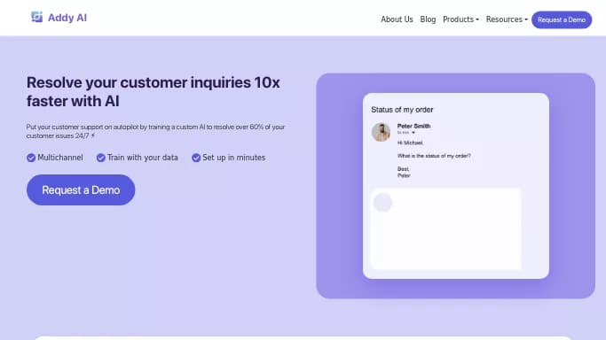 Addy AI — бесплатная нейросеть   для работы с электронной почтой. 