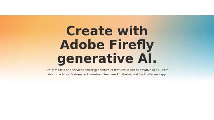 Adobe Firefly — платная нейросеть   для создания изображений,  для дизайна. Бесплатная версия с ограниченным функционалом, есть платные тарифы.