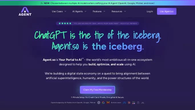 Agent — бесплатная нейросеть   для маркетинга. Бесплатная версия с ограниченным функционалом, есть платные тарифы.