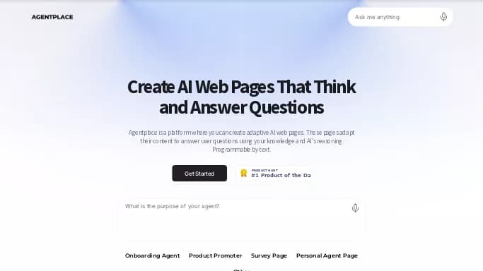 Agentplace — бесплатная нейросеть   — чат-бот. Бесплатная версия с ограниченным функционалом, есть платные тарифы.