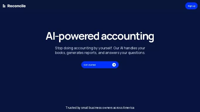 Reconcile — бесплатная нейросеть   для работы с финансами. 