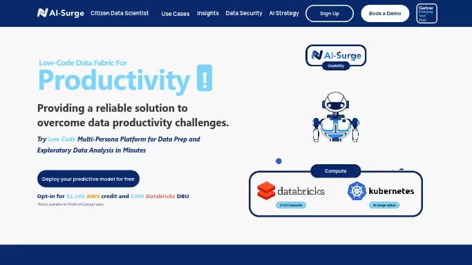 AI Surge Cloud — бесплатная нейросеть . Бесплатная версия с ограниченным функционалом, есть платные тарифы.