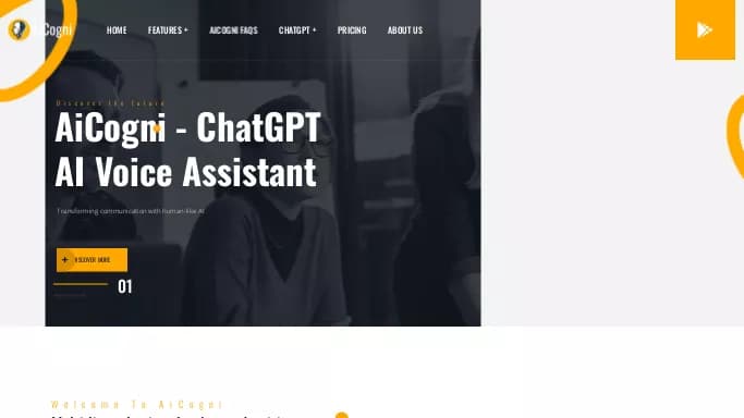 AiCogni — бесплатная нейросеть   для повышения продуктивности, для помощи в автоматизации. Бесплатная версия с ограниченным функционалом, есть платные тарифы.