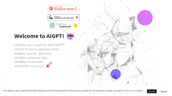 AIGPT — бесплатная нейросеть   — чат-бот. 