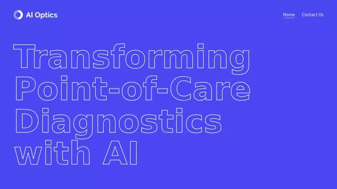 AI Optics — платная нейросеть   в медицине. 