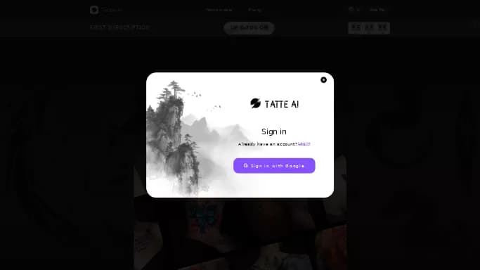 AI Tattoo Generator — платная нейросеть   для создания изображений,  для повышения продуктивности. 