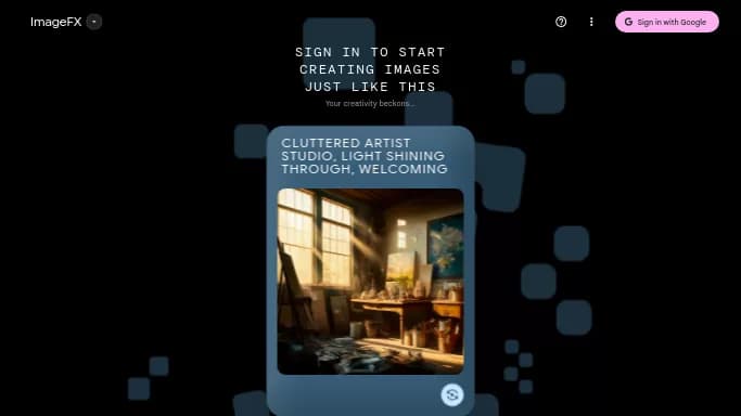 ImageFX by Google — бесплатная нейросеть   для создания изображений. 
