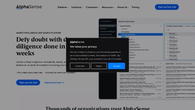 AlphaSense — платная нейросеть   для суммаризации текста,  для повышения продуктивности,  для помощи в образовании. 