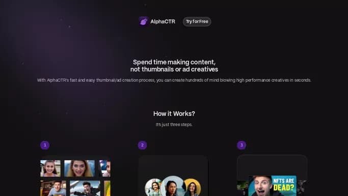 AlphaCTR — платная нейросеть   для дизайна. 