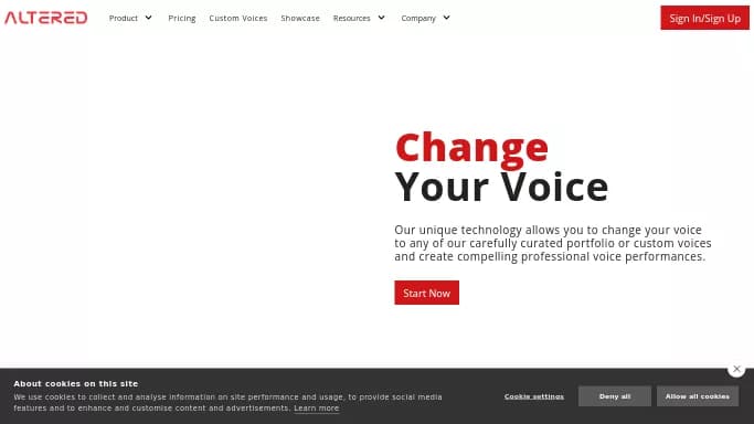 Altered — бесплатная нейросеть   для редактирования аудио. Бесплатная версия с ограниченным функционалом, есть платные тарифы.
