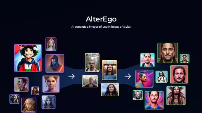 AlterEgoAI — платная нейросеть   для создания изображений. Бесплатная версия с ограниченным функционалом, есть платные тарифы.