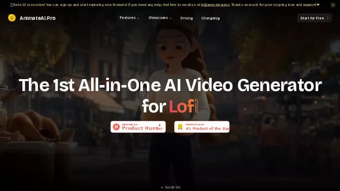 Animate AI — бесплатная нейросеть   для создания видео. Бесплатная версия с ограниченным функционалом, есть платные тарифы.