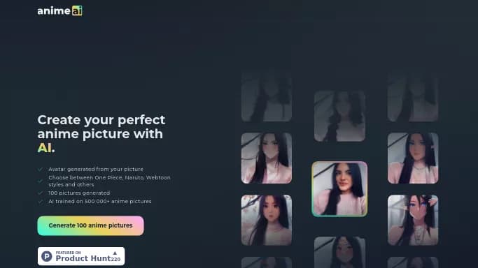 AnimeAI App — платная нейросеть   для создания аватаров и цифровых 3D персонажей,  для создания изображений. Бесплатная версия с ограниченным функционалом, есть платные тарифы.