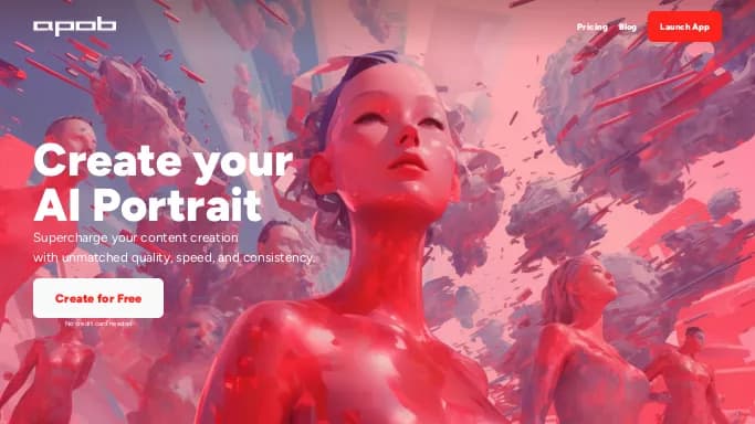 Apob AI — бесплатная нейросеть   для создания аватаров и цифровых 3D персонажей,  для создания изображений,  для создания видео. Бесплатная версия с ограниченным функционалом, есть платные тарифы.