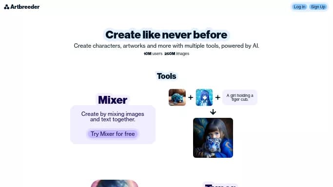 Artbreeder — бесплатная нейросеть   для создания изображений. Бесплатная версия с ограниченным функционалом, есть платные тарифы.