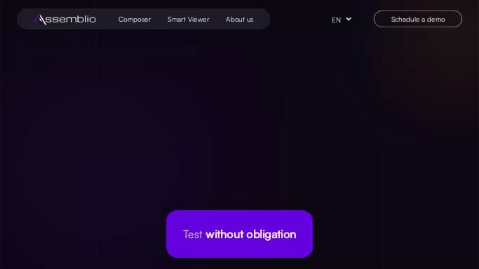 Assemblio — платная нейросеть   для 3D и анимации. 