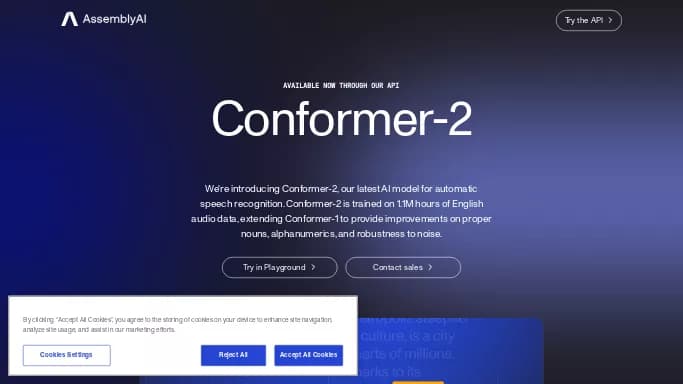 Conformer — платная нейросеть   для транскрибации аудио и видео,  для повышения продуктивности,  для помощи в образовании. 